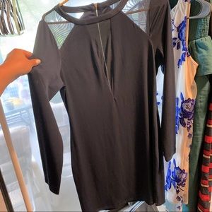 NWT Express Navy Bodycon Dress